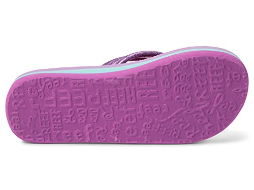 Image of REEF Girls Kids Ahi Beach Flip Flop, Soft Cushion Footbed, Water Friendly
