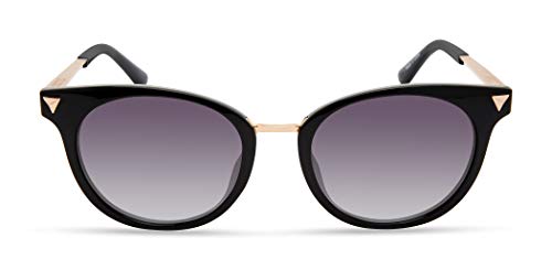 GUESS Women's Stud Acccent Round Sunglasses2