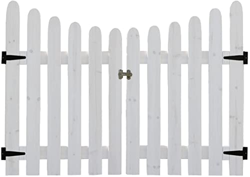 アーチ ガーデニング 門 扉 ゲート 木製 diy 扉 両開き 庭 キット ゲート単品 扉 両開き 庭 ホワイト