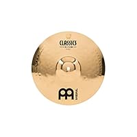 Meinl Cymbals Classics Custom Brilliant Splash — 12 Zoll (Video) Schlagzeug Becken (30,48cm) B12 Bronze, Brilliantes Finish (CC12S-B)