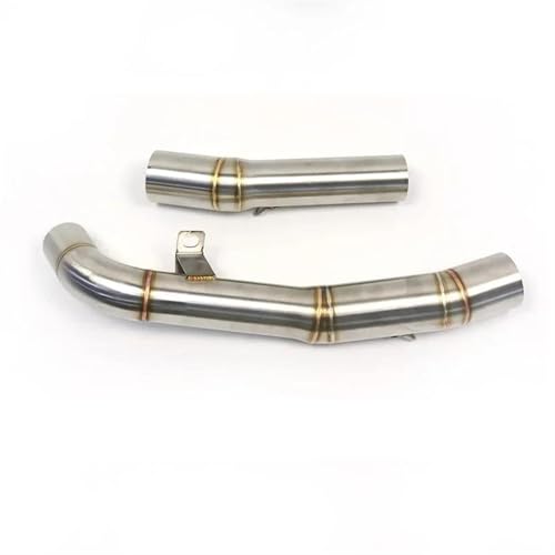 Tuyau d'échappement intermédiaire 51 mm en acier pour les balades en Kawasaki Z1000 2007-2009