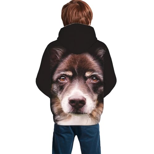 Border Collie Boy, Girls Sports Shirt Youth Pullover Fashion Hooded Sweatshirt2