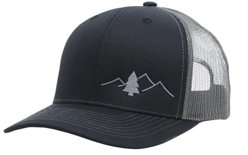LINDO Trucker Hat - Great Outdoors Collection (Black/Graphite)