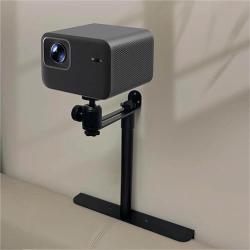 Soporte de proyector retráctil oculto para mesa y sofá de salón con ranura integrada 3