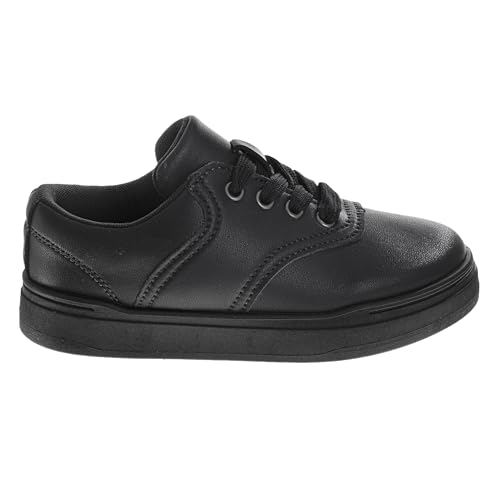 Image of French Toast Kids Oxford Dress Shoes - Lace Up Loafer School Uniform Saddle Shoe for Girls and Boys (Sizes: 11-13 Little Kid / 1-7 Big Kid)