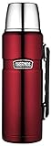 Disfrute de la frescura recién nacida: con el Thermos Original la bebida favorita permanece caliente y fría hasta 24 horas (en 1,2 l) sin compromisos.
