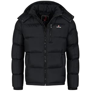 Höhenhorn Eiskar Herren Winter Jacke Schwarz Gr. M