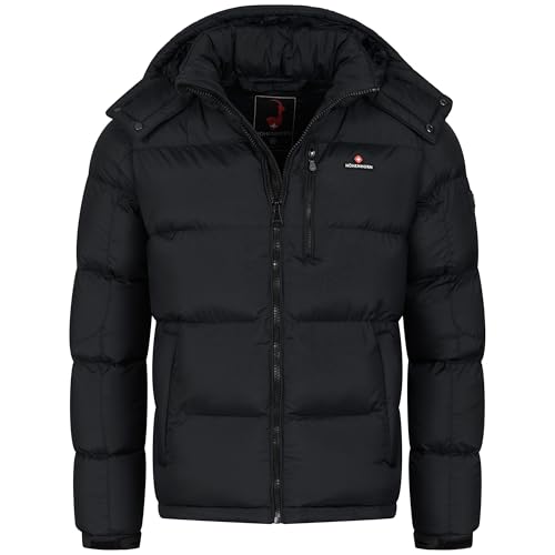 Höhenhorn Eiskar Herren Winter Jacke Schwarz Gr. M