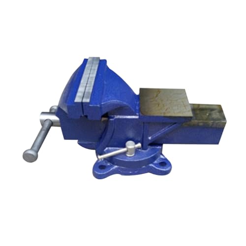 HOLIDYOYO 6-inch Heavy Duty All-steel Bench Vise Clamp, 12kg Workbench Vise for Woodworking, DIY Craft, and Metalworking Applications
