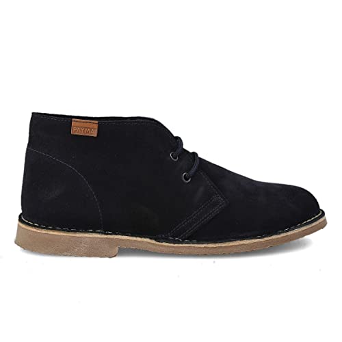 PAYMA - Stivali Stivaletti Safari Deserto in Pelle per Uomo e Donna. Fatto in Spagna. Scarpa Chukka...