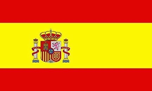Spain With Crest Spanish 3' X 2' 3ft x 2ft Flag With Eyelets Premium Quality Spanish Football