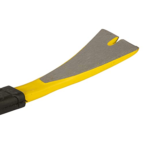 Stanley Fatmax Präzisionseisen (breite Schaufel, 25 cm Länge, sehr flache, abgeschrägte Klaue, geschmiedeter Karbonstahl) FMHT1-55009