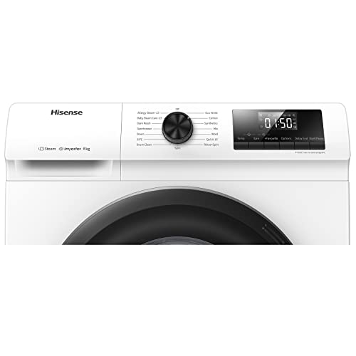 Hisense 6KG Front Load Inverter Washing Machine with Steam Wash - Image 3