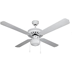 Ventilador Orbegozo Pws 0545 Orbegozo CL 08132 B Ventilador de techo con luz, 4 palas reversibles, diámetro 132 cm, 3 velocidades y 60 W de potencia,