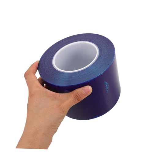 Cinta protectora para llantas Mikinona, 4 pulgadas x 656 pies, adhesiva resistente de polietileno para protección de rines de aleación, cinta para instalación de llantas sin cámara miniatura 4