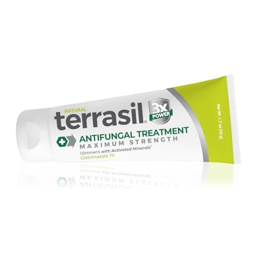 Terrasil Antifungal Treatment Max 50gm - 6X Faster Healing, Natural Soothing Clotrimazole OTC-Registered Ointment for Fungal Infections, Jock Itch, Male Yeast