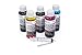 Produktbild vhbw 5X Nachfülltinte kompatibel mit Canon Pixma G1501 Drucker - Refillset Dye Cyan, Dye Magenta, Dye Schwarz, Dye Yellow, 100ml