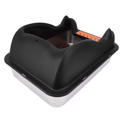 Caja sanitaria cerrada de acero inoxidable para gatos miniatura 4