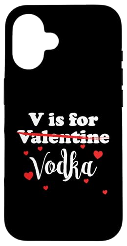 V is For Vodka �o�����^�C���f�[ ��������W���[�N�M�t�g �X�}�z�P�[�X iPhone 16 �p