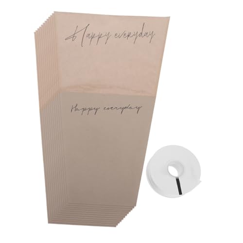 Papier Kraft pour Emballage Floral HANABASS Imperméable avec Ruban