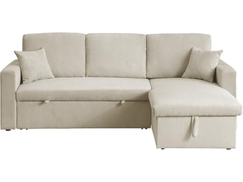 Coussins inclus Espace de stockage (méridienne) : 138 x 58 x 23 cm