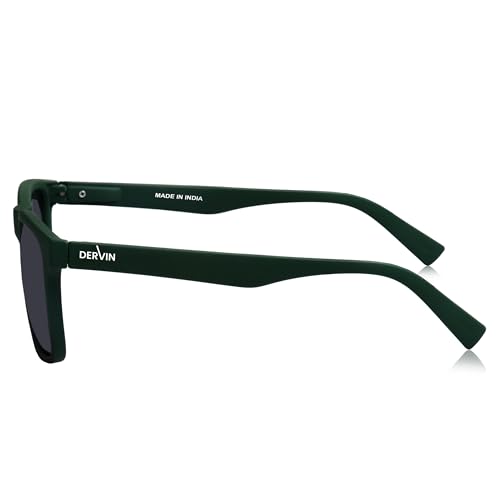 Image of Dervin UV Protected Polarized Square Sunglasses for Men and Women