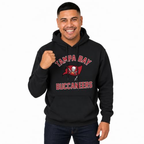 Image of Team Fan Apparel NFL Gameday Hoodie Pullover Sweatshirt for Men and Women