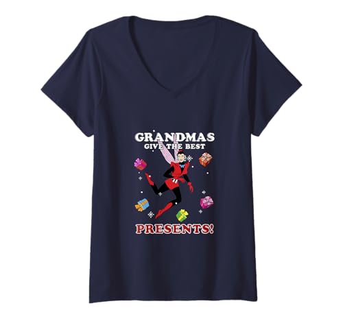Christmas Wasp Marvel T-shirt Col V : Fini le pull de Noël trop chaud qui gratte