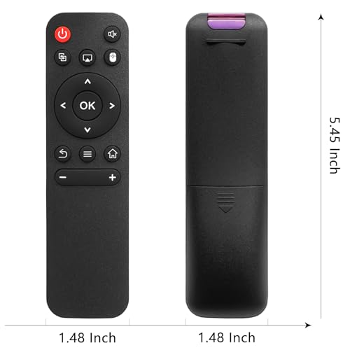 Molgoc Replacement Remote for Mini Projector,Compatible with Magcubic HY300Pro,HIPPUS HY300Pro,Aubor HY300Pro,Xgody HY300Pro,Maypug P1 Portable Projector.