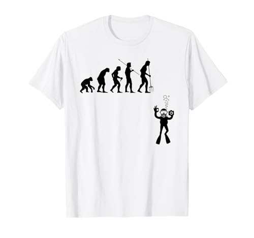 Evolution-Diving Buzos Buceo Camiseta