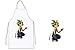 MERCHANDMANIA Delantal A3 GIJINKA Mono Cocina Kitchen Apron