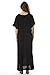 Riviera Sun Long Embroidered Dresses for Women 21861-BLK-S Black
