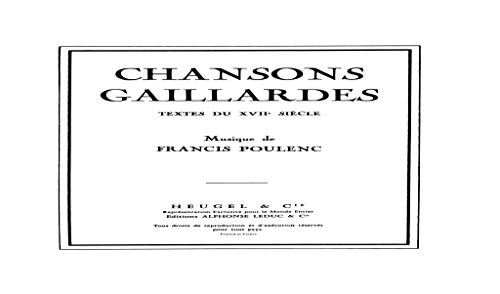 Chansons gaillardes recueil livre de chant traditionnel partitions musique - 2