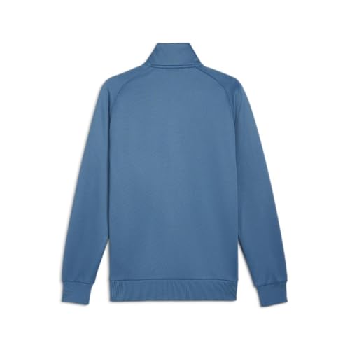 PUMA Men's MERCEDES AMG TRACK JACKET, Blue Horizon AH24, Small by PUMA - Image 4