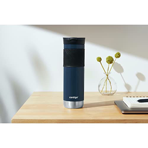 Contigo Byron 2.0 Stainless Steel Travel Mug with Snapseal Lid and Grip, 24oz, Midnight Berry, BPA Free and Leak Proof - Image 6