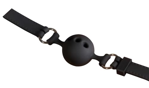 Bad Kitty Mundknebel - verführerischer Gag-Ball für Frauen und Männer, softe Mundfessel mit verstellbaren Riemen und Luftlöchern