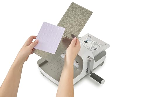 Sizzix Big Shot Machine with Starter Kit, 6" Die-Cutting and Embossing Machine with Cutting Dies, Embossing Folder and Cardstock - Image 6