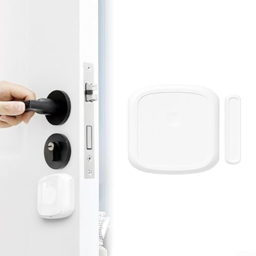 Sensores inteligentes inalámbricos para puertas y ventanas, para puertas de garaje, armarios de licor y puertas de mascotas, compatible con Tuya para Zigbee 3.0