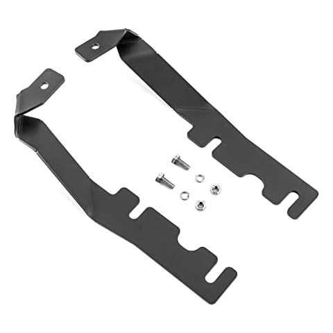 WeiSen Upper Hood Hinge Ditch Light Mount Bracket Compatible with Dodge Ram 1500 2019-2024 for Auxiliary Most 3 Inch Offroad Pod Work Light (Does Not Fit Ram 1500 Classic Models) Cover