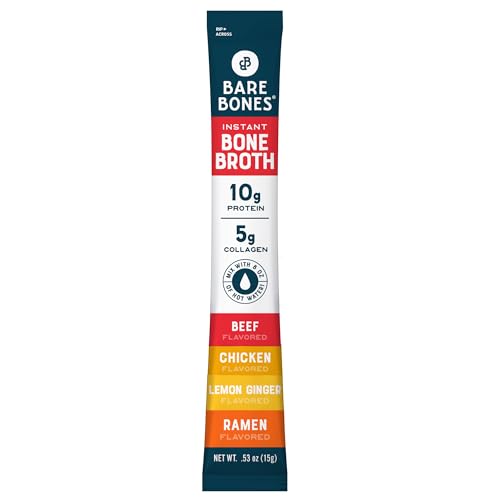 Image of Bare Bones Bone Broth Packets Powder Variety Pack Stick (1 Packet)