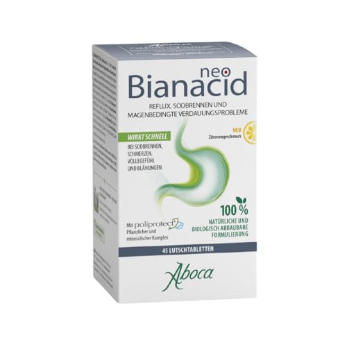 NeoBianacid Tabletten bei Reflux Magensäure Sodbrennen & Magenschmerzen natürliches Medizinprodukt von Aboca