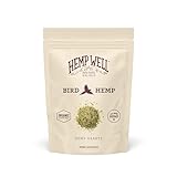 Hemp Well Organic Hemp Hearts –Reduces Feather Plucking, Promotes Relaxation, Immune Support,...