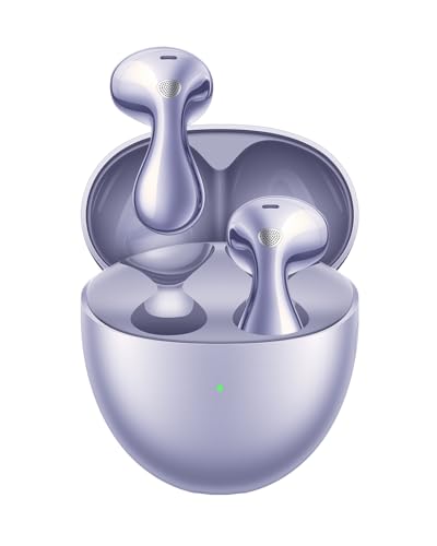 HUAWEI FreeBuds 6 ワイヤレスイヤホン Bluetooth インナーイヤー型 快適な装着感 アクティブノイズキャンセリング 通話ノイズキャンセリング-95dB ハイレゾ認証 迫力のある低音 36時間ロングバッテリー IP54防水/防塵 iOS/Android対応 パープル