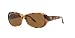 Ray-Ban Women's Rb4061 Polarized Oval Sunglasses, Havana, 55 mm