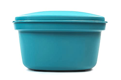 Foto von Tupperware Thermo-Duo Siebservierer 3,0 L dunkelgrün Warmhalten Warmie Tups