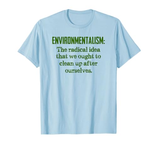Environmentalism Definition for Environmentalist and Earth T-Shirt