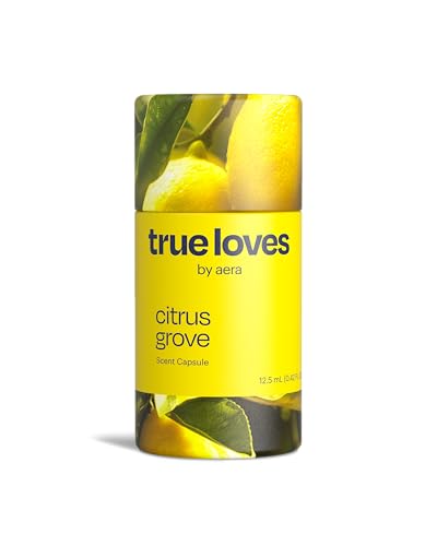Aera True Loves Citrus Grove - Deodorizing Home Fragrance Scent Refill for Pet Odor - Notes of Wild Sage & Lemon - 12.5mL - For Use With Aera Diffuser (Sold Separately)