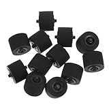 BIUDECO 12stücke Kunststoff Und Gummi Kassettenrekorder Andruckrollen Für Kassette Und Riemenscheibe Mit Lagerrollen Für Video Und Rekorder Ersatzteile Für Audio Geräte