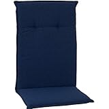 ✅ ZEITLOSES DESIGN: Mit dem dezenten Blauton bringen Sie frischen Wind in Ihr Haus oder Ihren Garten. Der ca. 1,5 cm breite Saumrand ist ein dekoratives Detail, das die ansprechende Optik der Gartenstuhl Auflage abrundet.