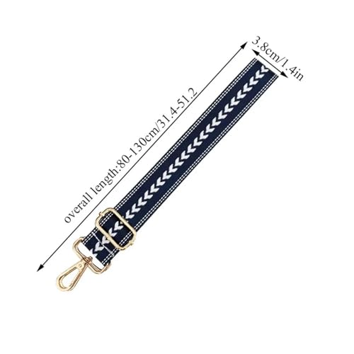 Sangle de sac à bandoulière en nylon robuste large et ajustable - Set de 2 Kaki - 5